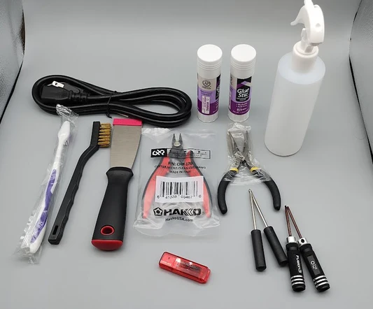 F200 Deluxe 3D Printer Maintenance Toolkit